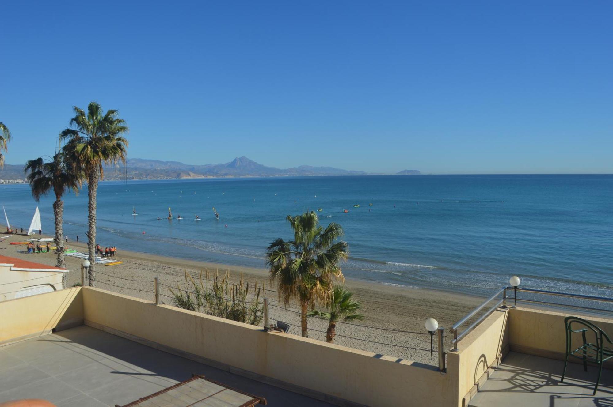 Excepcional Apartamento Loft A Pie De Playa En Chalet Roquetes Alicante Ngoại thất bức ảnh